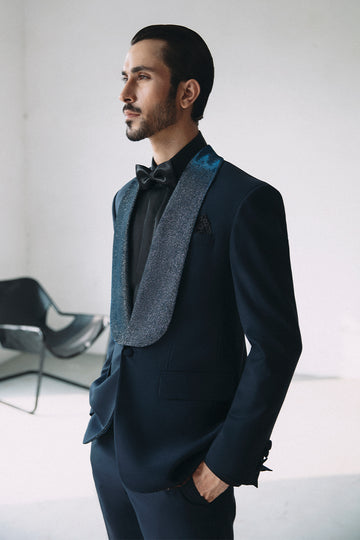 'BLU' TUXEDO SUIT